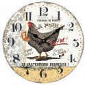 Horloge Coq 4, Diamètre 34 cm