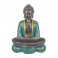 Figurine Bouddha & Coupelle, Collection Blue Faith, H 25 cm