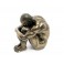 Statuette homme : Introspection, hauteur 15 cm