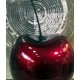 Grand Fruit déco Céramique : Cerise Rouge Griotte Taille XL, H 25 (61 cm)