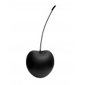Fruit déco Céramique : Cerise Noire Mat Taille XL, H 24 (67 cm)