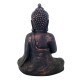 Grand Bouddha en résine, Modèle Marron cuivré, H 40 cm