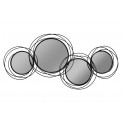 Miroir Design : Ensemble 4 miroirs CIRCLE, L 100 cm