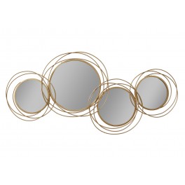 Miroir Design : Ensemble 4 miroirs CIRCLE, L 100 cm