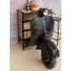 Meuble Bar Fer et Bois : Face Avant Vespa Rétro, L 130 cm