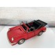 Porsche Miniature Laiton : Voiture de Sport Cabriolet, Rouge, L 25 cm