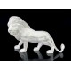 Statuette Lion couché XL, Modèle baroque doré, L 80 cm