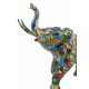 Statue Eléphant Design, Collection Ubik, Pop Culture, L 47 cm