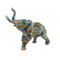 Statue Eléphant Design, Collection Ubik, Pop Culture, L 47 cm