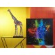 Statue Girafe XXL Design, Collection Ubik, Pop Culture, L 95 cm