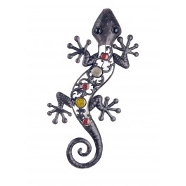 Gecko mural Collection BSTONE, H 37 cm