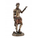 Statuette Eshu, Dieu Messager et Protecteur des biens Yoruba, H 22 cm