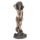 Statuette résine : L'archange Saint Michel, H 35 cm