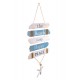 Déco murale Plage et Tongs : Beach : House rules at the beach, H 62 cm