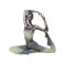 Statuette Femme XL : Yoga Eka Pada, H 35 cm
