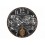 Horloge MDF thème Moto, Mod American Dream, Diam 34 cm