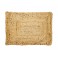 Set de Table en Jute tressée, Fibres Naturelles, Diamètre L 42 x P 30 cm