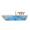 Porte-manteaux & Patère Mer et Bateau XL, L 53 cm
