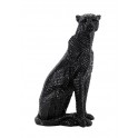 Statuette Design : Panthère XL Noir, Black Rock, Hauteur 53 cm