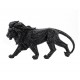 Statuette Design : Lion XL Noir, Black Rock, L 45 cm