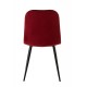 Chaise contemporaine, Modèle Lounge, 3 couleurs, H 86 cm