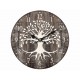 Horloge Vin MDF Beaujolais, Diam 34 cm