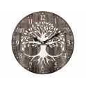 Horloge Vin MDF Beaujolais, Diam 34 cm