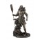 Statue Dieu Njörd, Dieu de la Marins et Pêcheurs, Antic Line, H 25 cm