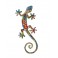 Murale ou A poser : Gecko Porte-bonheur 1, Mod Tropik, H 22 cm