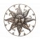Déco Soleil et Etoiles argentées, Collection Sole Terra, Diam 71 cm