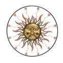 Déco Soleil doré et Rayons brûlants, Collection Sole Terra, Diam 71 cm