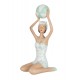 Figurines Mer : Set 2 Grandes Baigneuses Rétros allongées, L 27 cm