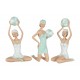 Figurine Thème Bord de Mer : Baigneuse rétro Assise, H 19 cm
