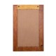 Grand Miroir, Encadrement en Bois Aspect décapé et vieilli, H 90 cm