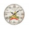 Horloge Huile d'olive Provence, MDF, Diam 34 cm