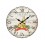 Horloge Huile d'olive Provence, MDF, Diam 34 cm
