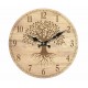 Horloge Vin MDF Beaujolais, Diam 34 cm