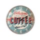 Horloge Huile d'olive Provence, MDF, Diam 34 cm