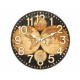 Horloge Cuisine MDF, Thème Confiture et Miel, Diam 34 cm