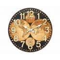 Horloge Cuisine MDF, Thème Confiture et Miel, Diam 34 cm