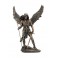 Statue Sariel ou Saraquel, Archange Combattant et Guérisseur, H 31 cm