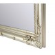 Miroir Baroque et Shabby Chic, Encadrement Champagne mouluré, H 114 cm