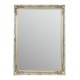 Miroir Baroque et Shabby Chic, Encadrement Champagne mouluré, H 114 cm