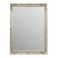 Miroir Baroque et Shabby Chic, Encadrement Champagne mouluré, H 114 cm