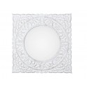 Grand miroir Baroque, encadrement dorée, hauteur 102 cm