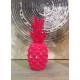 Fruit Design en résine Taille : Ananas Fuchsia, H 24 cm