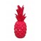 Fruit Design en résine Taille : Ananas Fuchsia, H 24 cm