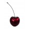 Grand Fruit déco Céramique : Cerise Rouge Griotte Taille XL, H 24 (67 cm)