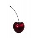 Fruit déco Céramique : Cerise Rouge Griotte Taille XL, H 16 cm (43 cm)