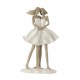 Statuette Design : Famille avec 1 enfant, Collection Silver Line, H 27 cm